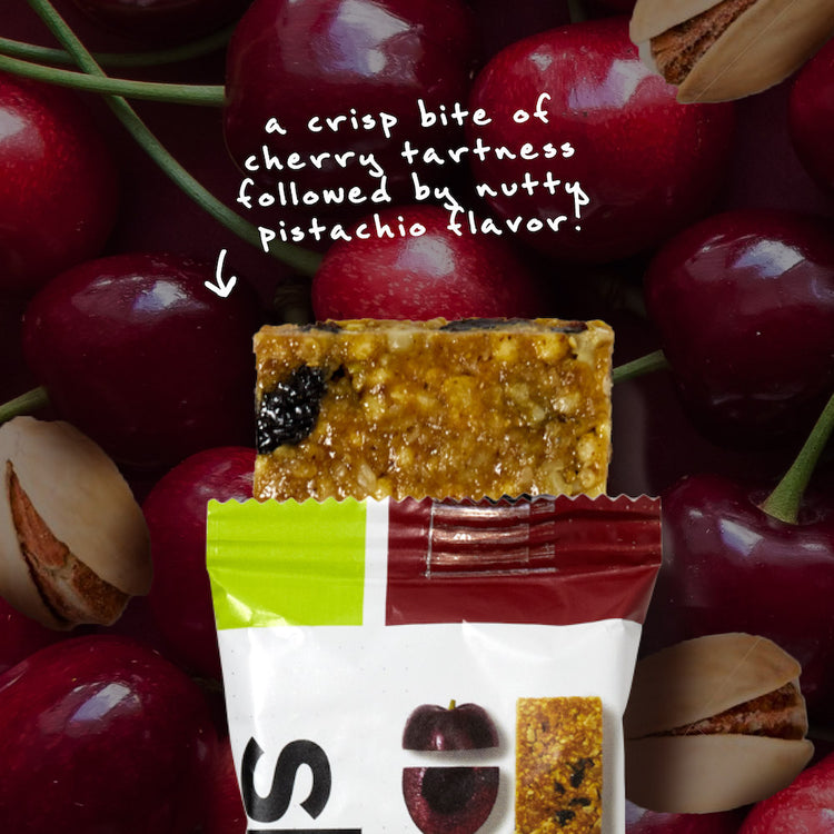 Energy Bar Sport Fuel - 12 Pack, Cherry + Pistachio