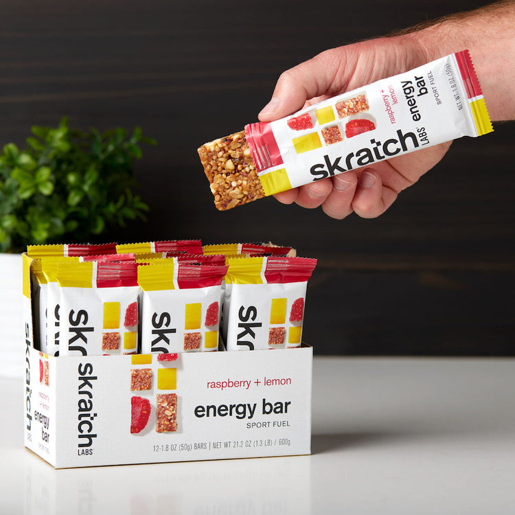 Energy Bar Sport Fuel - Single Serving, Raspberry + Lemon