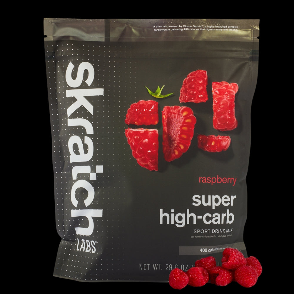 Super High-Carb Sport Drink Mix Raspberry Front