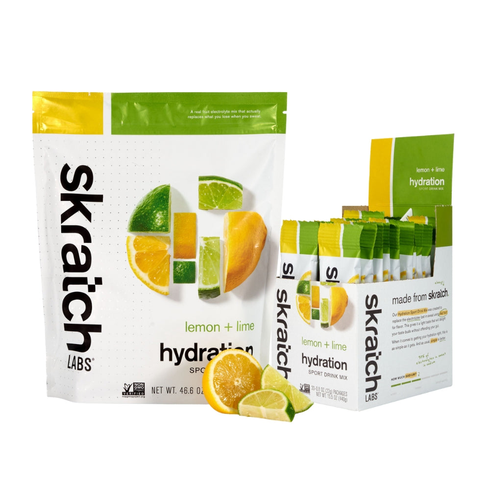 Skratch Labs Sport Hydration Drink Mix with Lemon & Lime, 20 Packages -  Food 4 Less