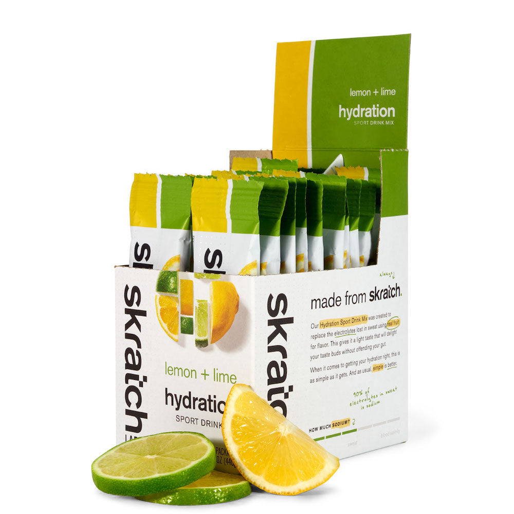 Skratch Labs Hydration Sport Drink Mix Lemon & Lime 20x Single Multipack