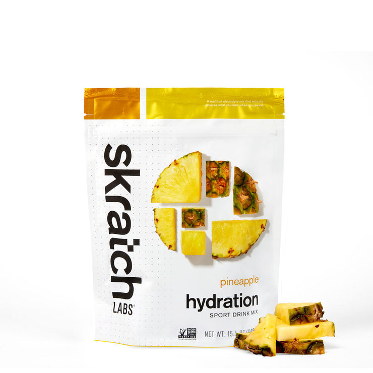 Skratch Labs Hydration Sport Drink Mix Pineapple Bag