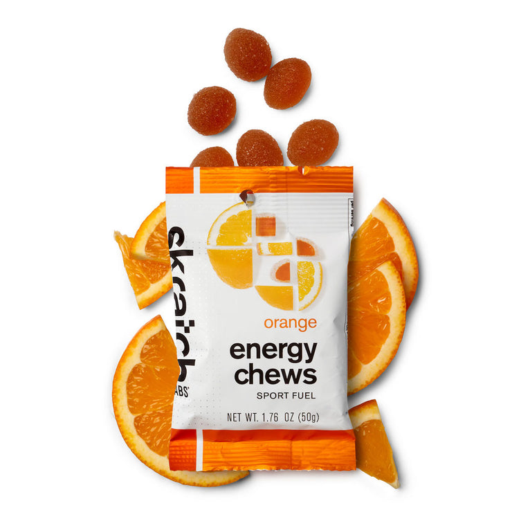 Skratch Labs Orange Energy Chew Sport Fuel Single