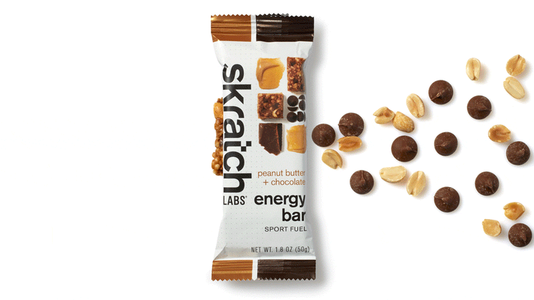 Energy Bar Sport Fuel - Single Serving, Peanut Butter + Chocolate