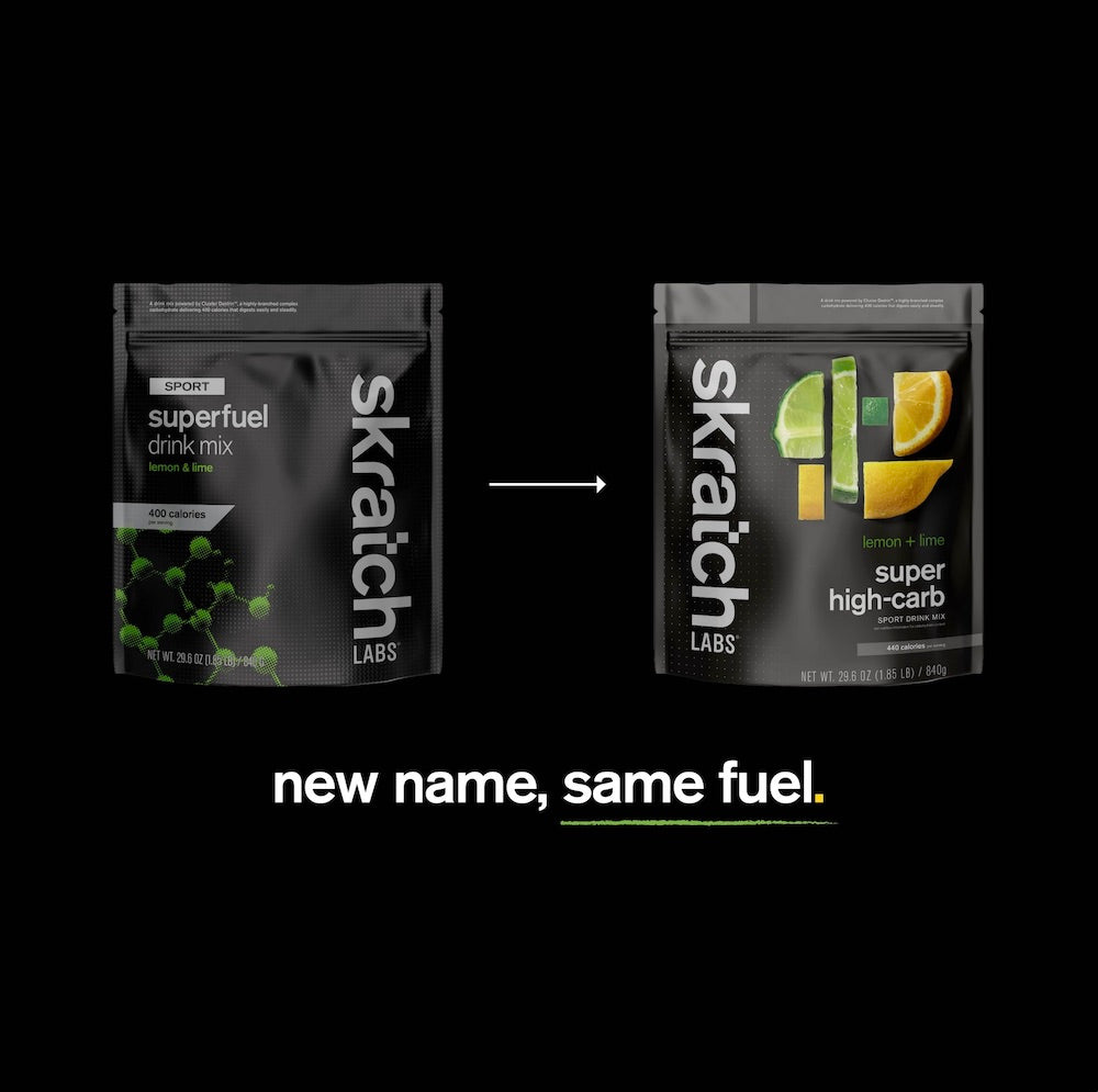Super High-Carb Sport Drink Mix Name Change