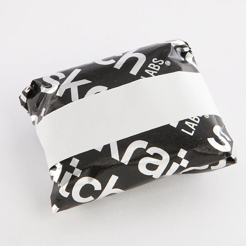Bacon and Egg Rice Cake wrapped in Skratch Paper